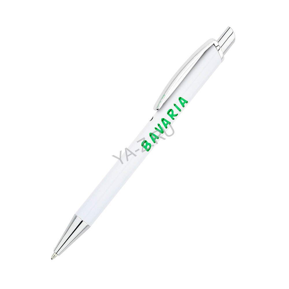 Ручка металлическая Bright, зеленая
