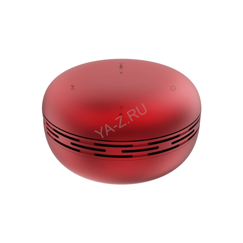 Беспроводная Bluetooth колонка Burger Inpods TWS софт-тач, красная