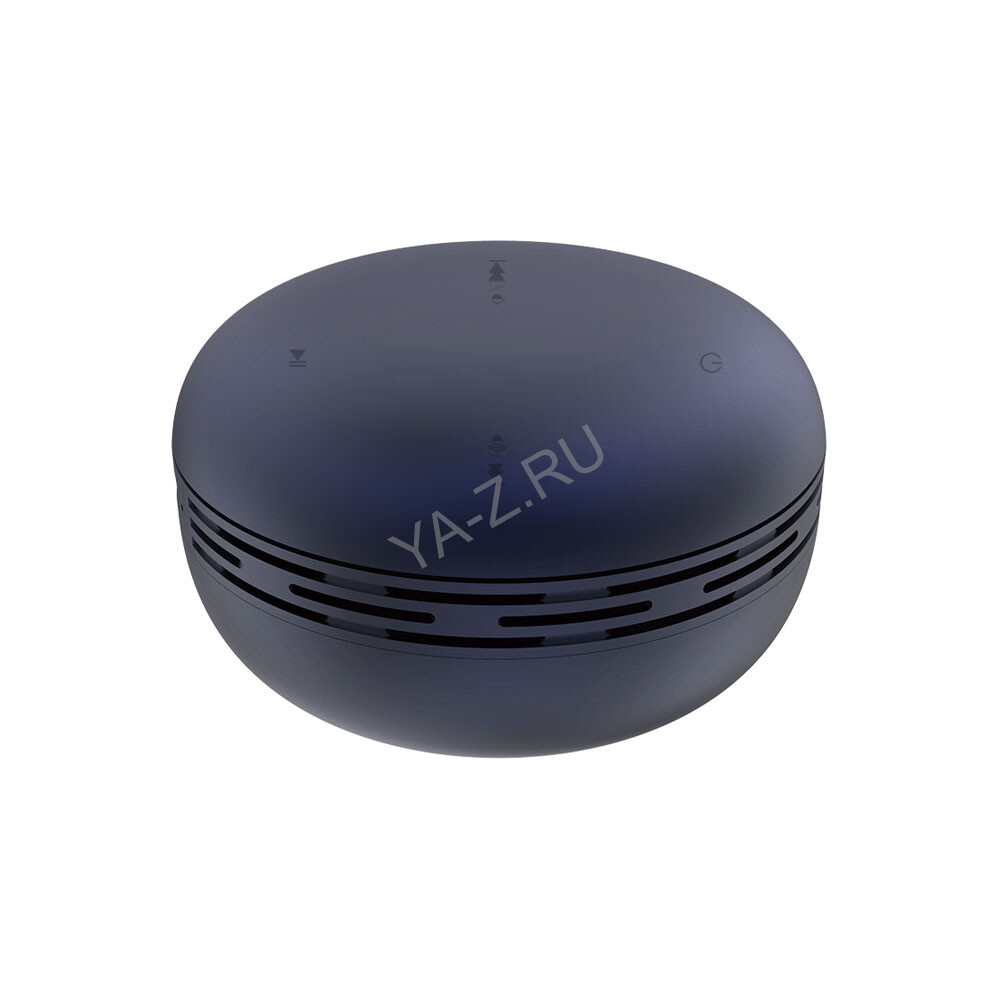 Беспроводная Bluetooth колонка Burger Inpods TWS софт-тач, темно-синяя