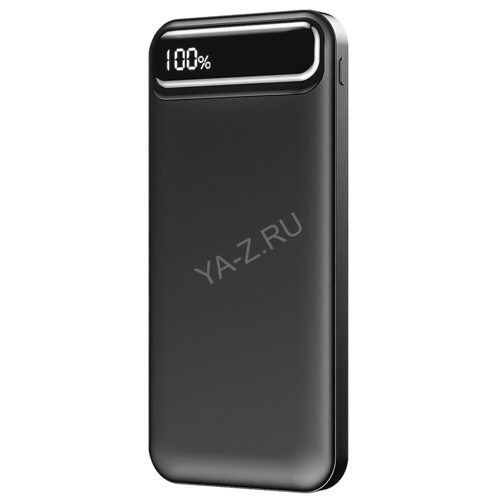 Внешний аккумулятор Groovy 10000 Mah с быстрой зарядкой, черный