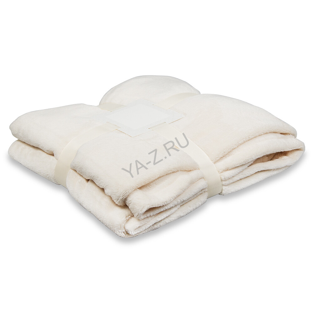 Плед флисовый SUPER SOFT COMFORT TRAVEL, бежевый