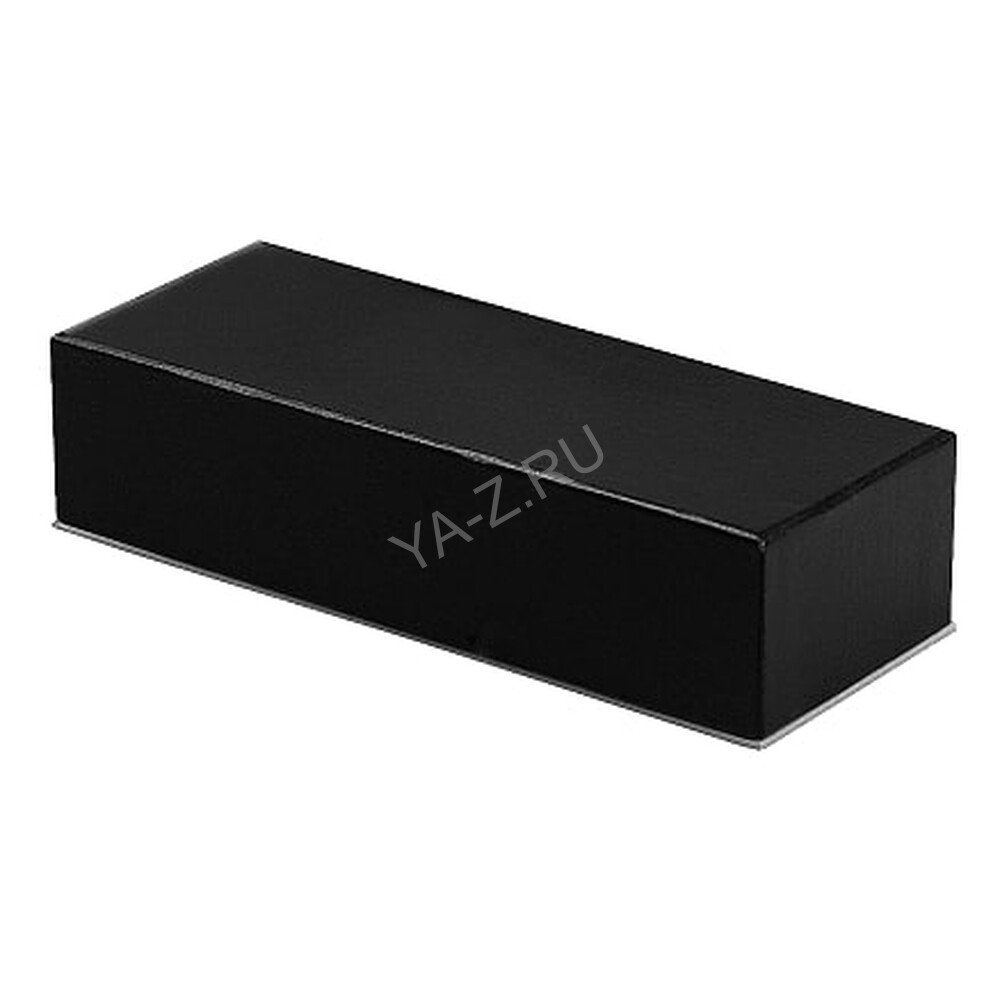 Футляр для одной или двух ручек Pencase Emotion Duo, бумажный, черный с серебристым элементом