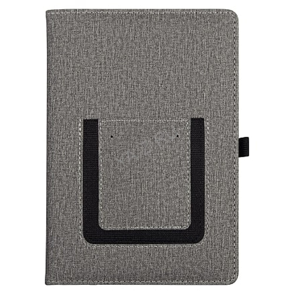 Ежедневник Smart Wallet Cambric A5, серый, недатированный, в твердой обложке с поролоном