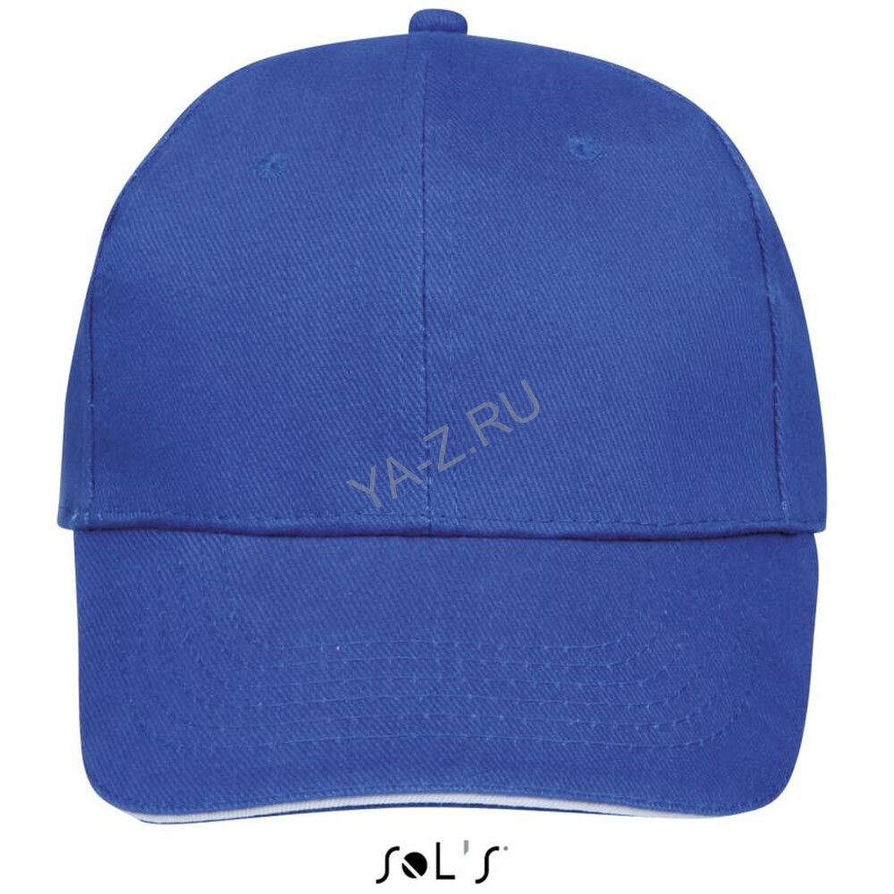 Бейсболка BUFFALO,Синий/ Белый 