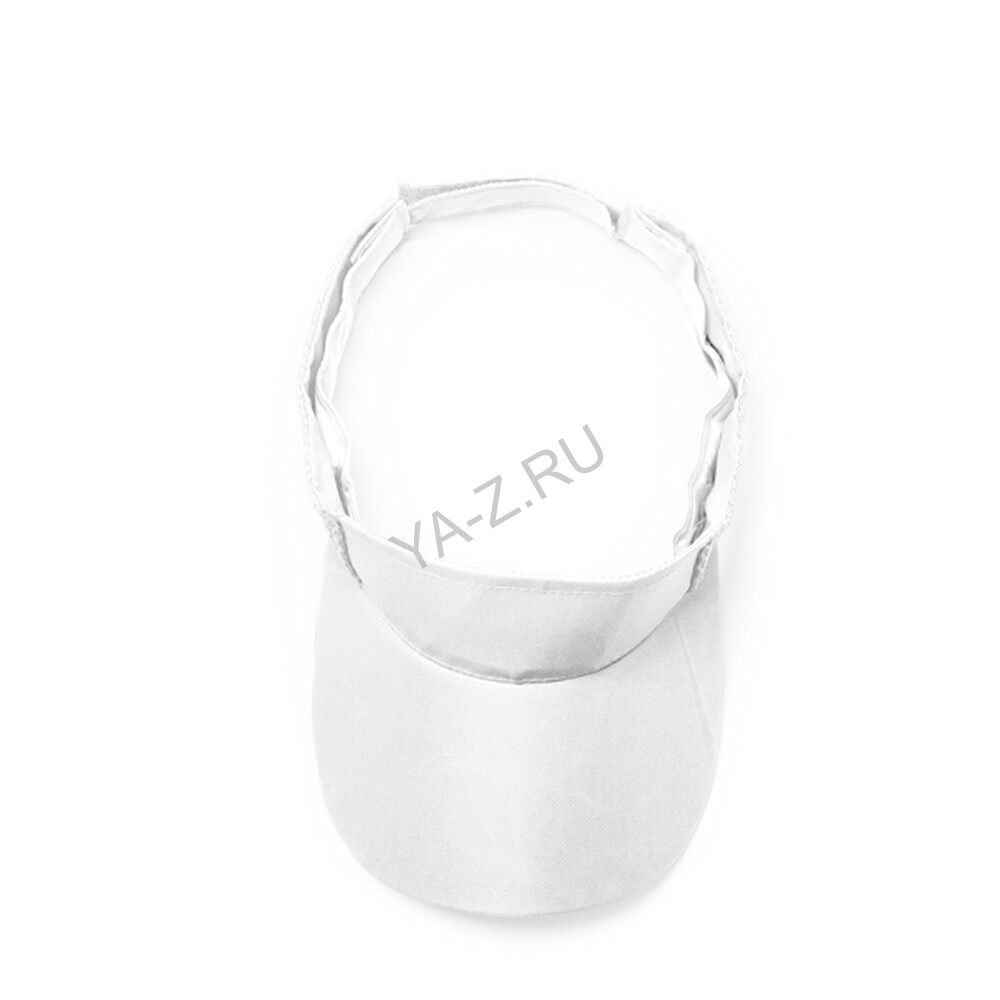 Козырек из мягкой микрофибры WIZER, Белый