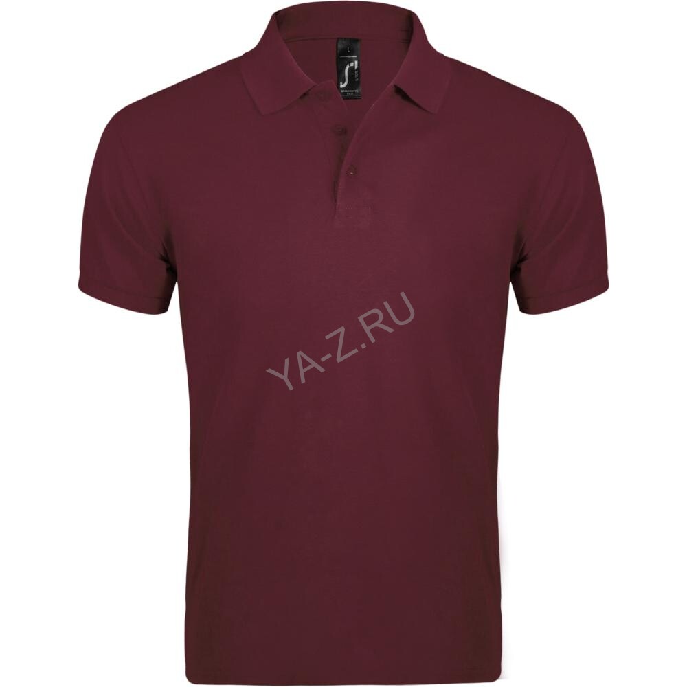 Рубашка поло мужская Prime Men 200 бордовая, размер 3XL