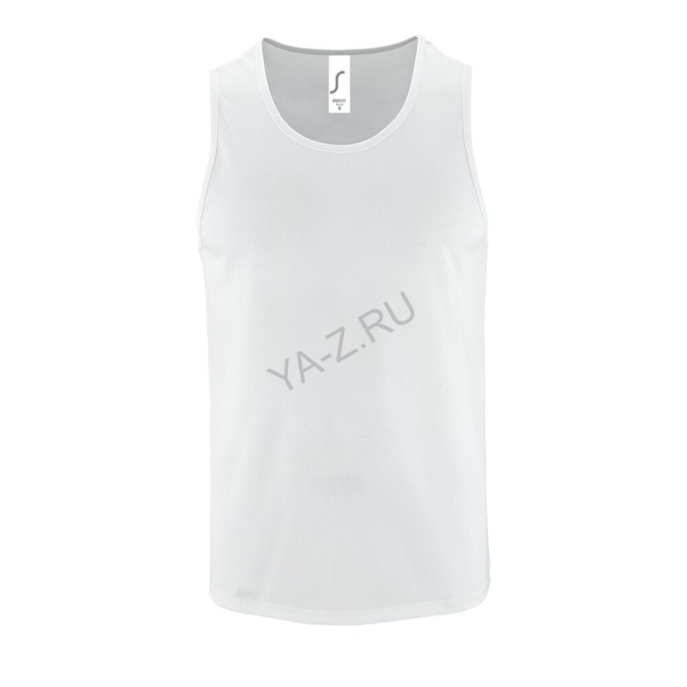 Майка мужская Sporty TT Men белая, размер 3XL