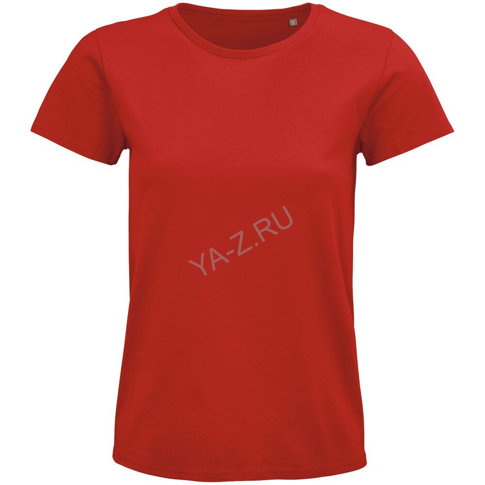 Футболка женская Pioneer Women, красная, размер 3XL