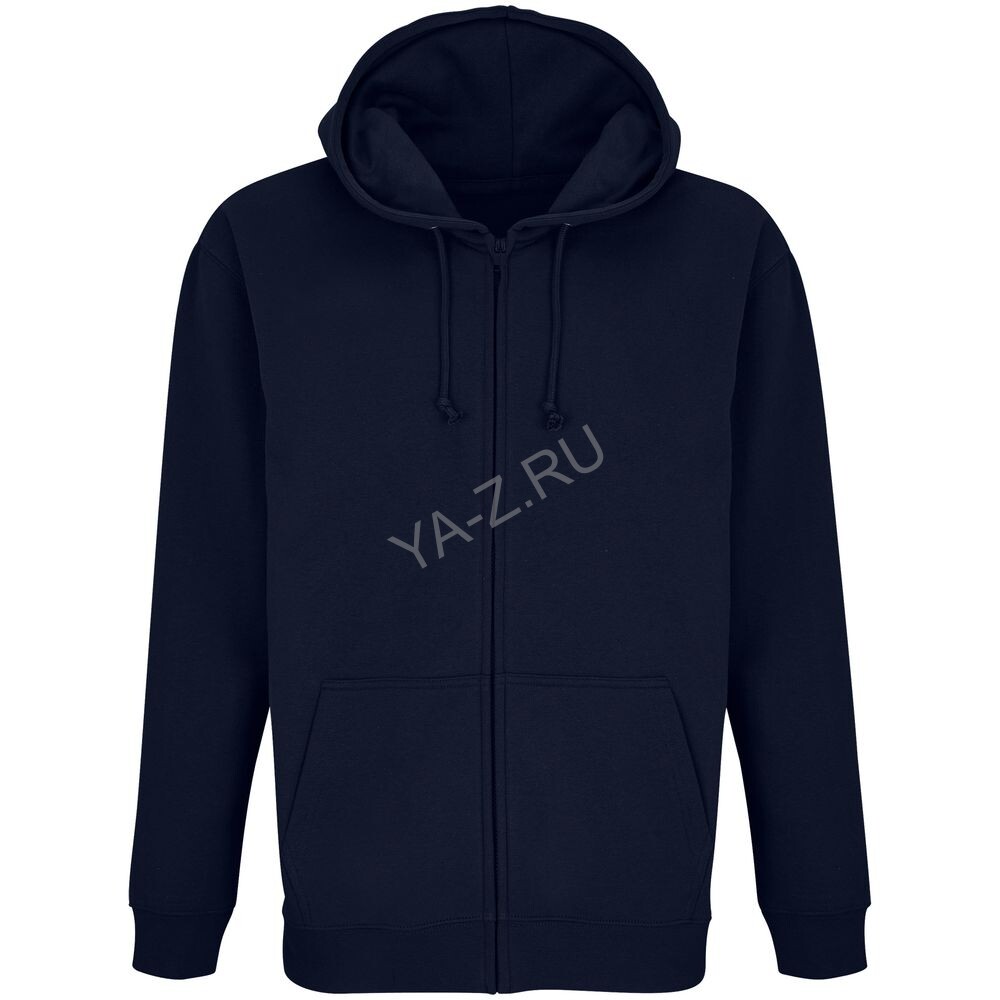 Толстовка унисекс Carter, темно-синяя, размер 3XL