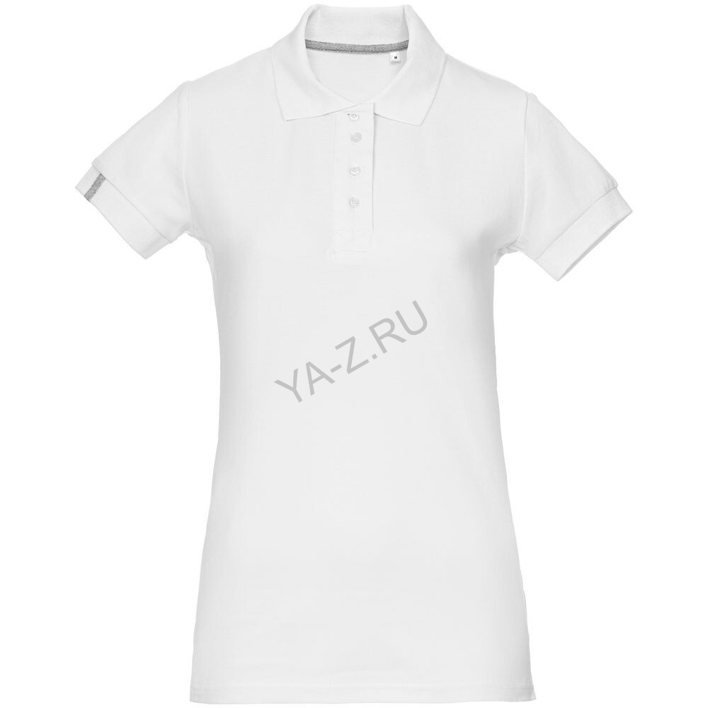 Рубашка поло женская Virma Premium Lady, белая, размер S