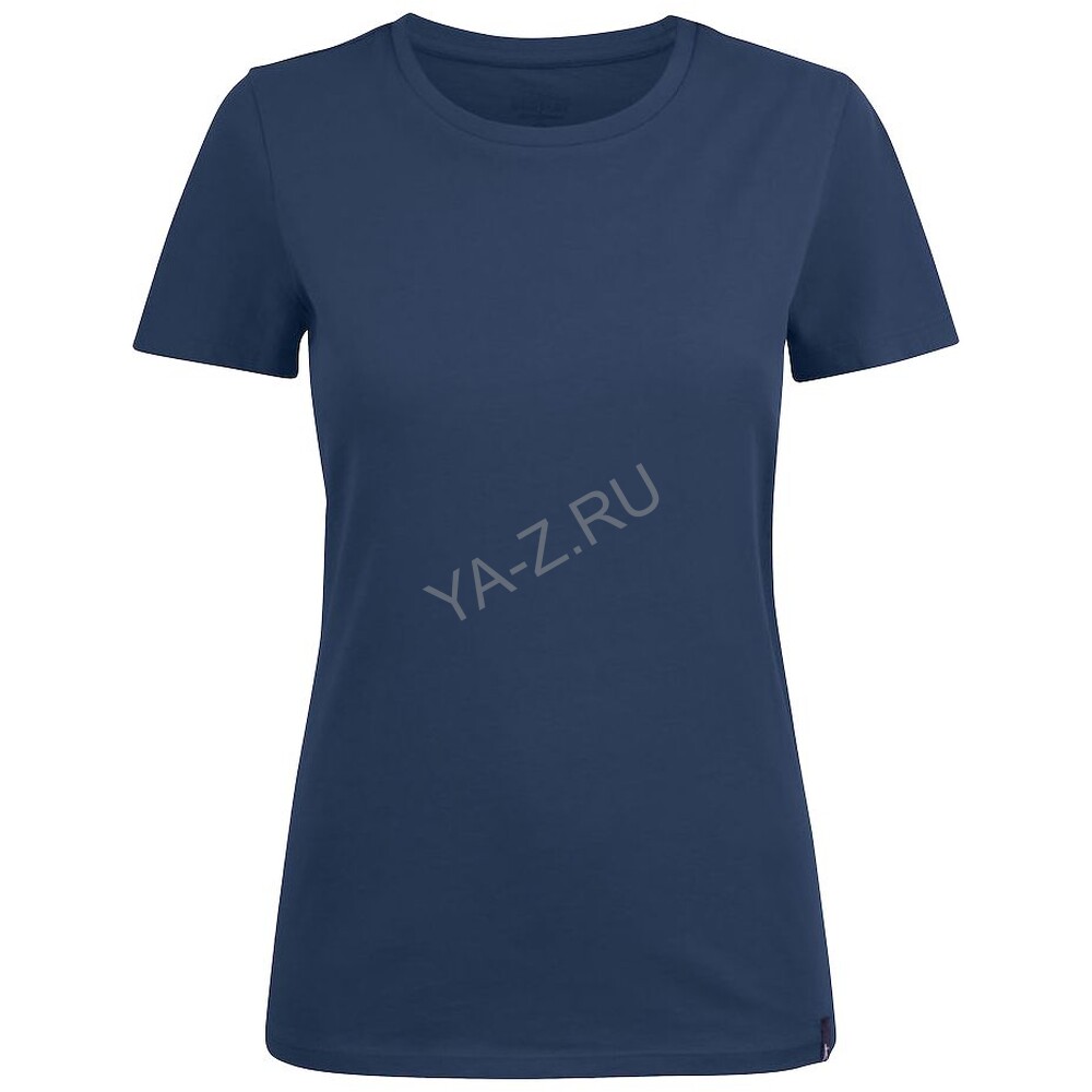 Футболка женская Ladies American U синяя, размер XL