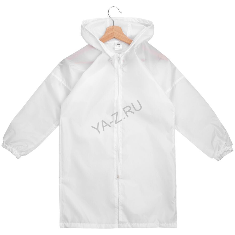 Дождевик детский Rainman Kids белый, 7-9 лет
