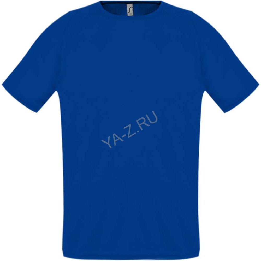 Футболка унисекс Sporty 140 ярко-синяя, размер XL