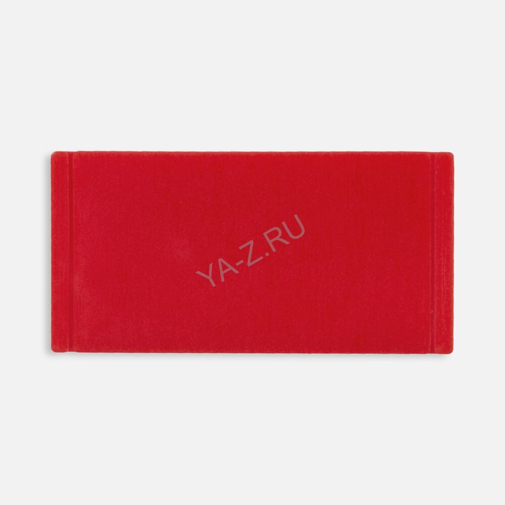 Лейбл из ПВХ Dzeta, XS, красный