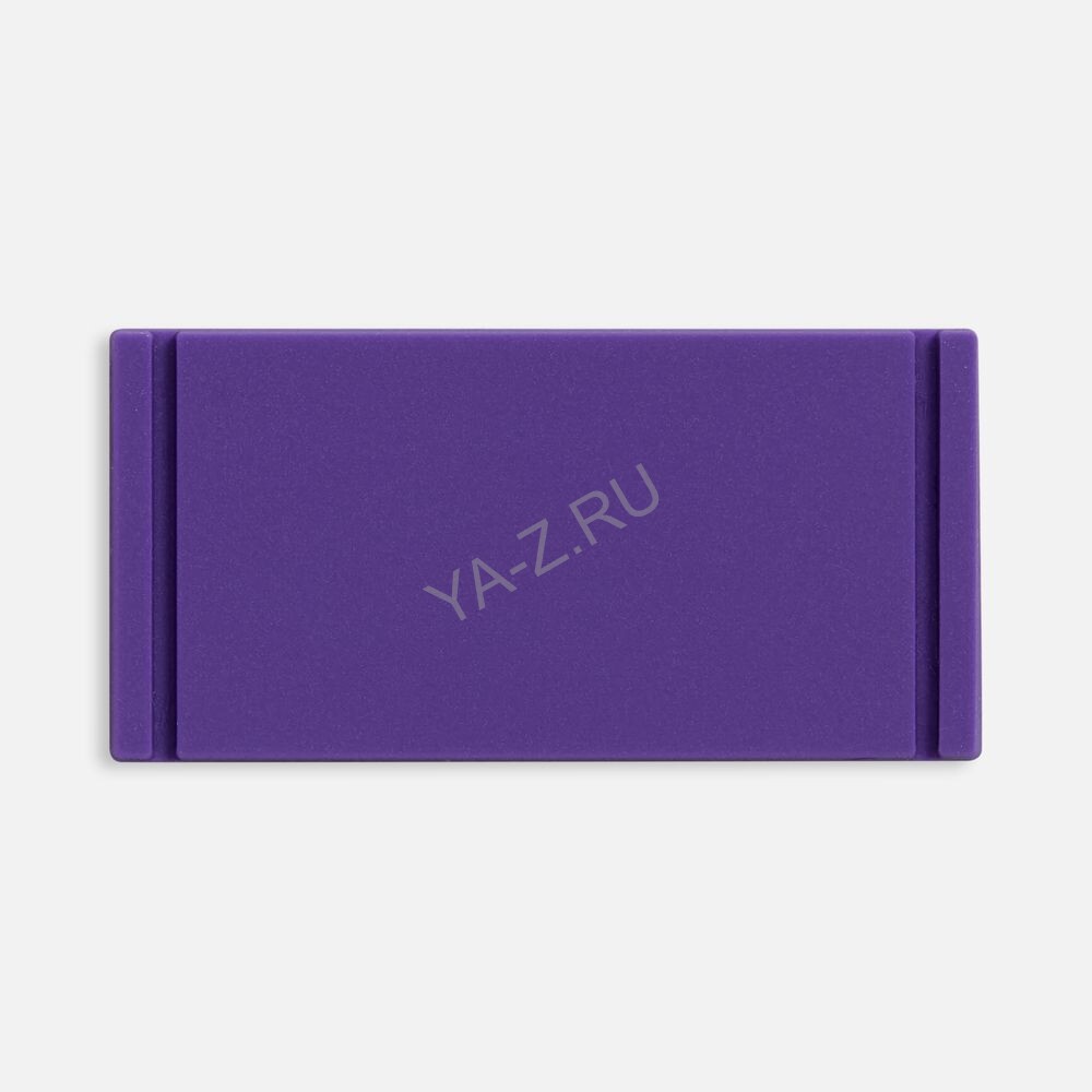 Лейбл из ПВХ Dzeta, XS, фиолетовый