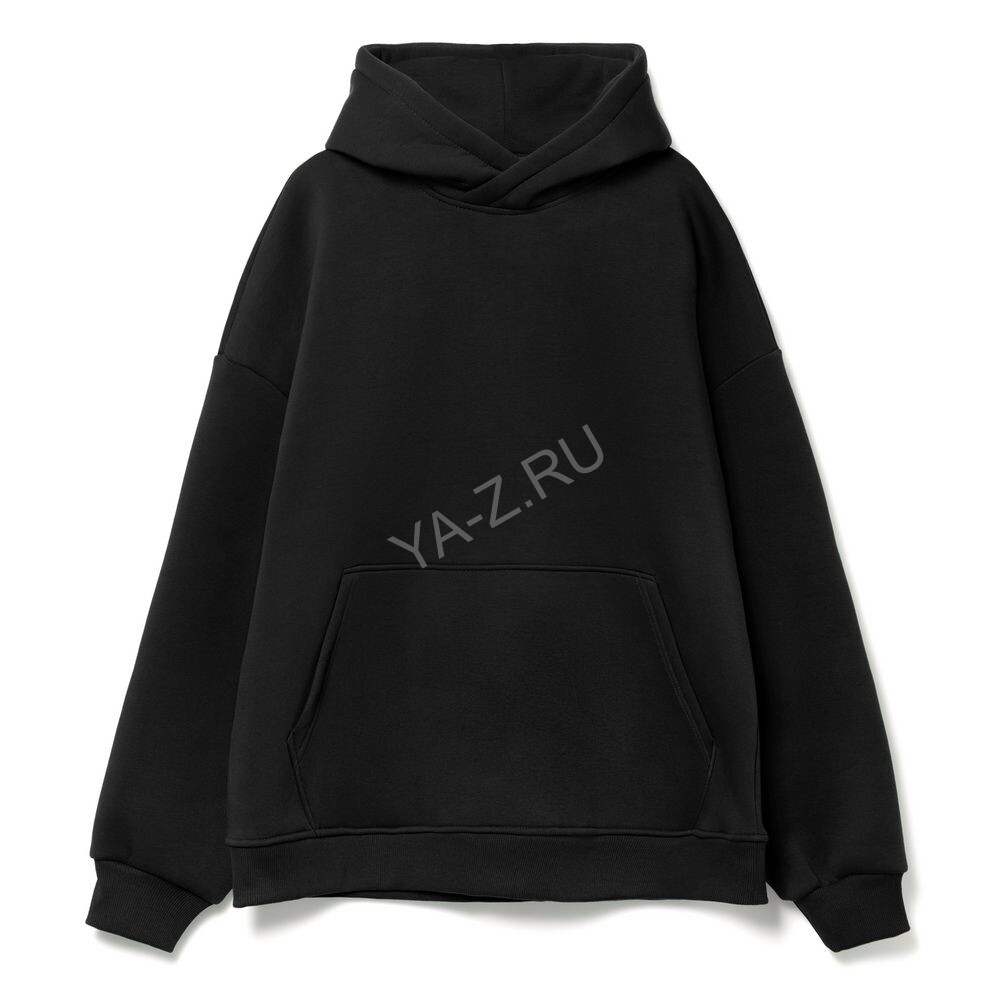 Худи Kulonga Oversize, черное, размер XS/S