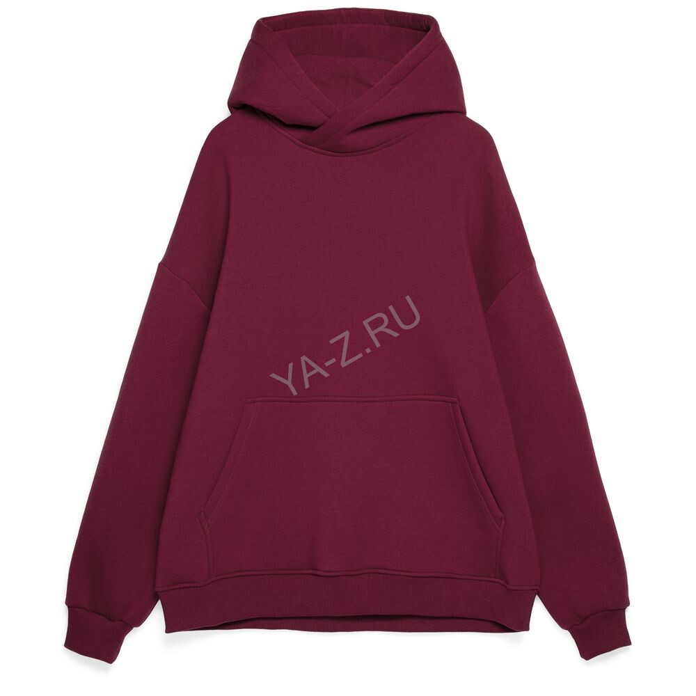 Худи Kulonga Oversize, бордовое, размер 3XL/4XL