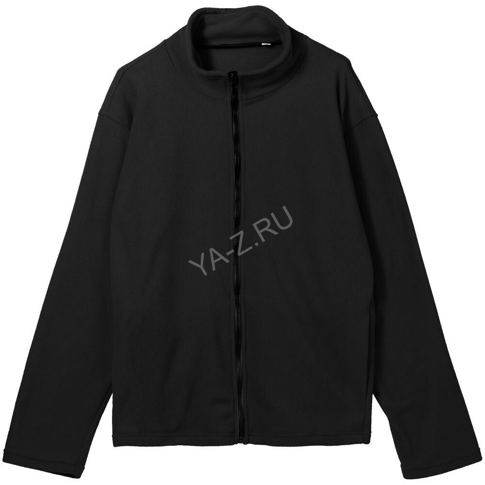 Куртка флисовая унисекс Manakin, черная, размер XS/S