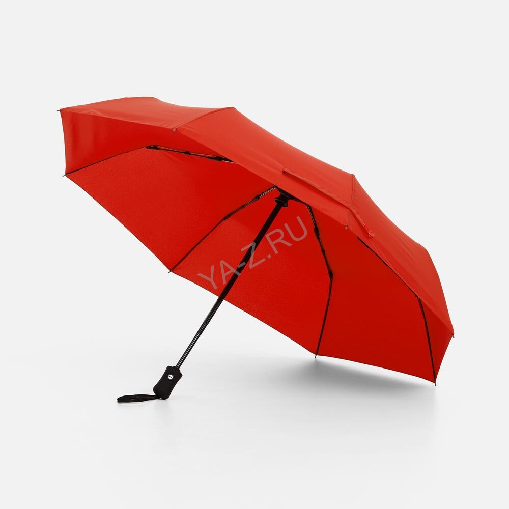 Зонт складной Monsoon, красный