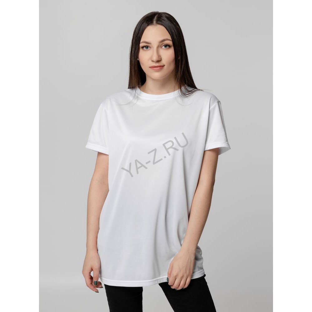 Футболка унисекс для сублимации Paint Tee, белая, размер 56