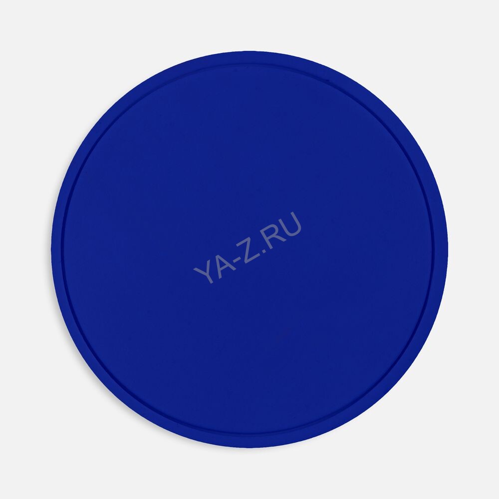 Лейбл ПВХ Dzeta Round, L, синий