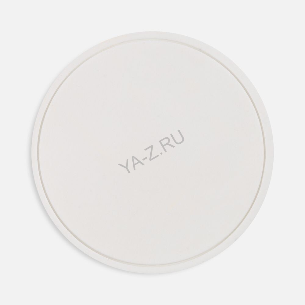 Лейбл из ПВХ Dzeta Round, L, белый