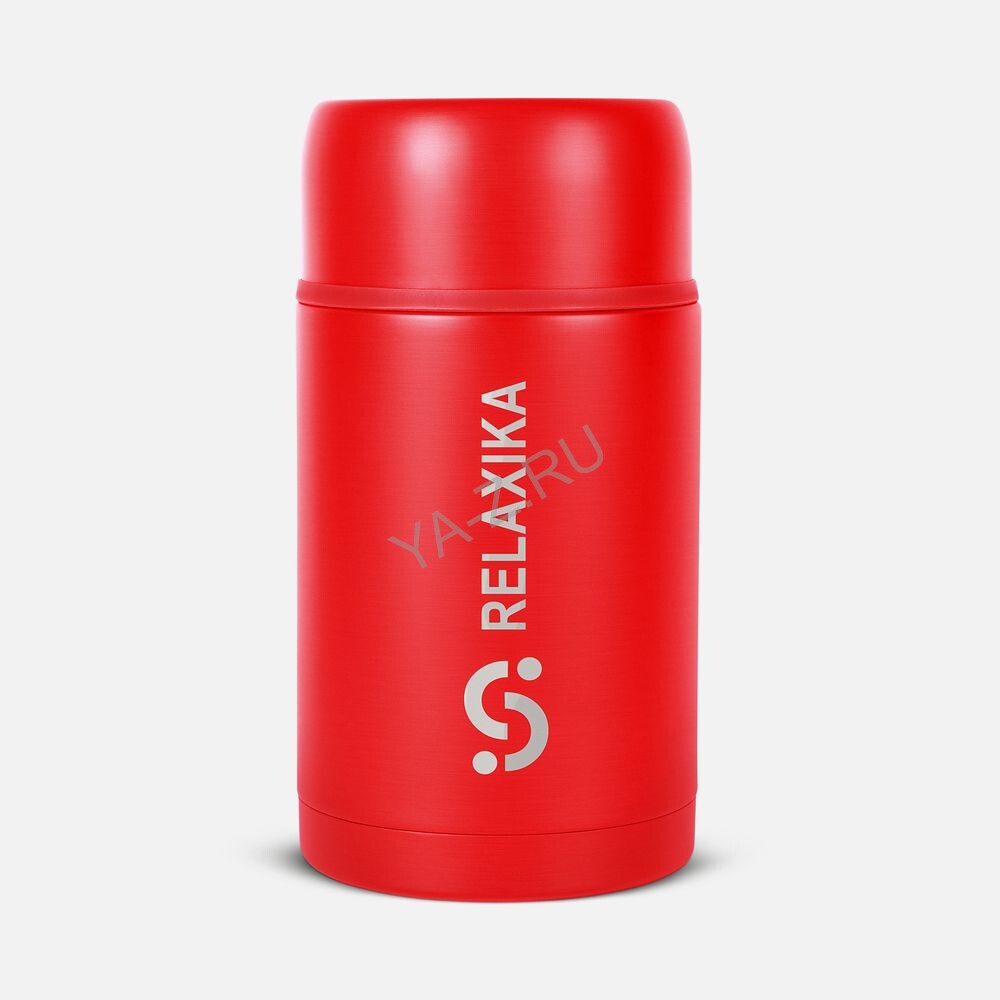 Термос для еды Relaxika 1000, красный