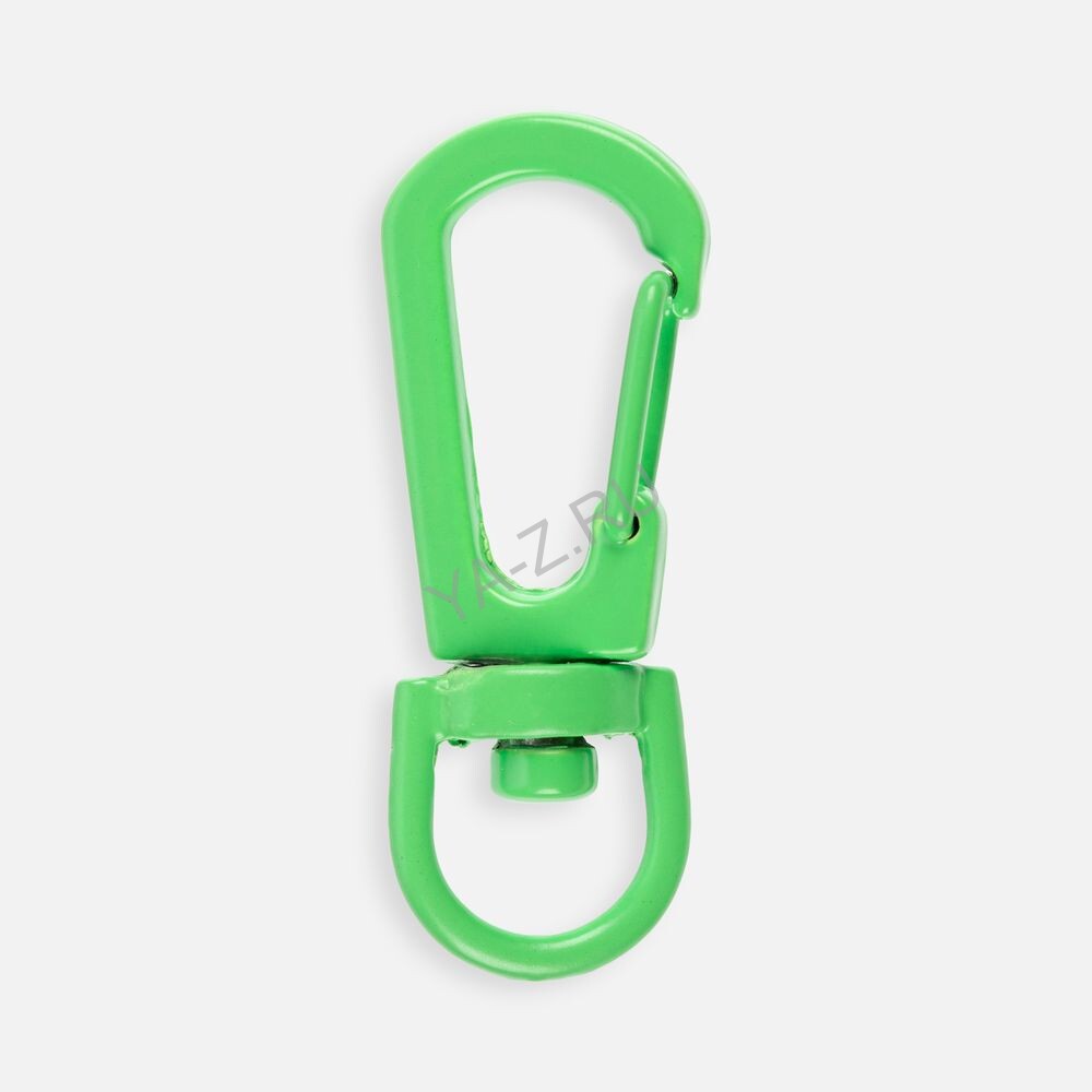 Застежка-карабин Snap Hook, S, зеленый неон
