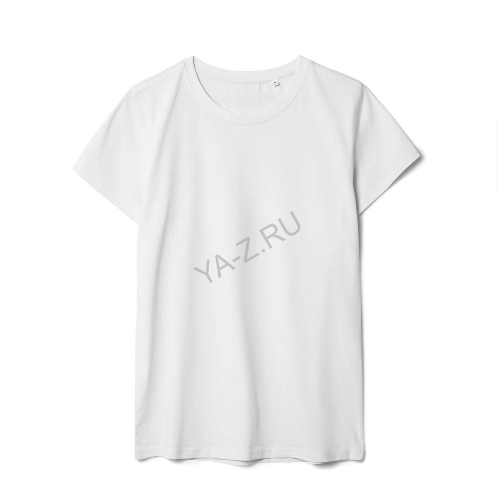 Футболка женская T-bolka Stretch Lady, белая, размер XXL