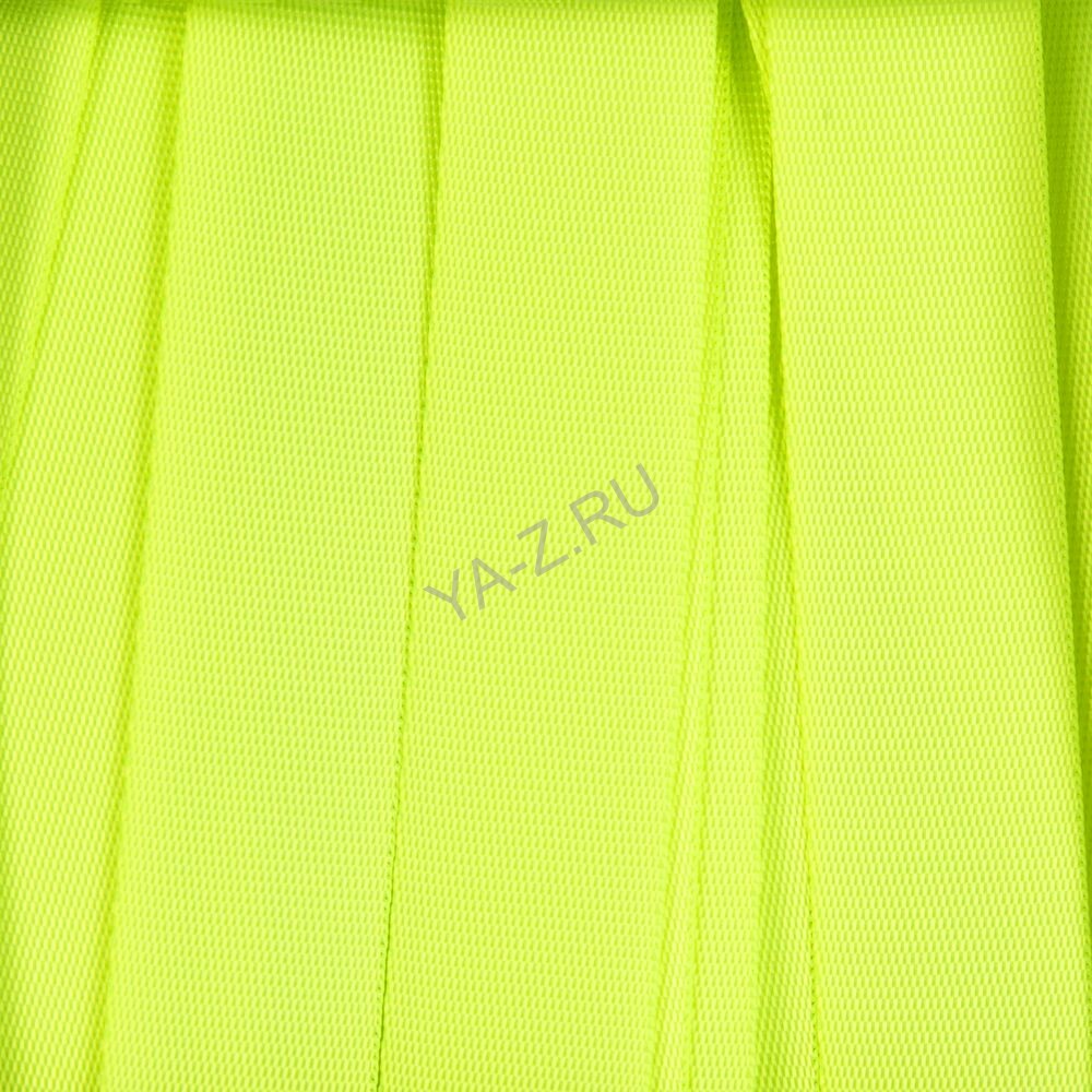 Стропа текстильная Fune 35 XXXL, желтый неон, 260 см