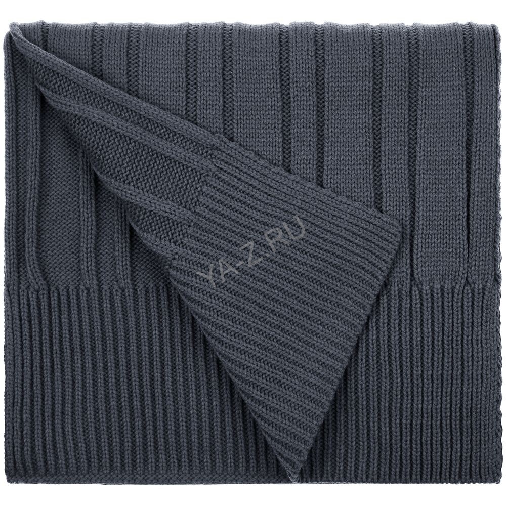 Шарф Knit Beat, темно-серый