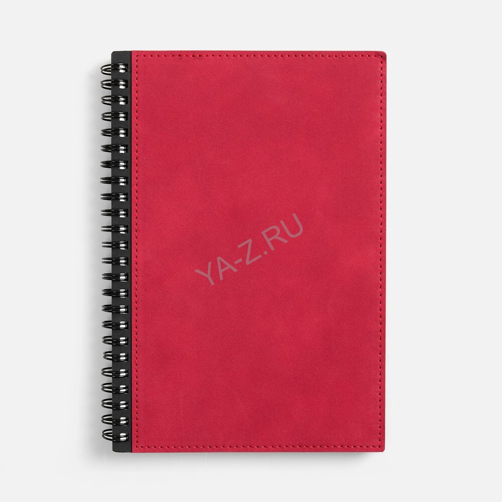 Ежедневник Notera Maxi, недатированный, красный