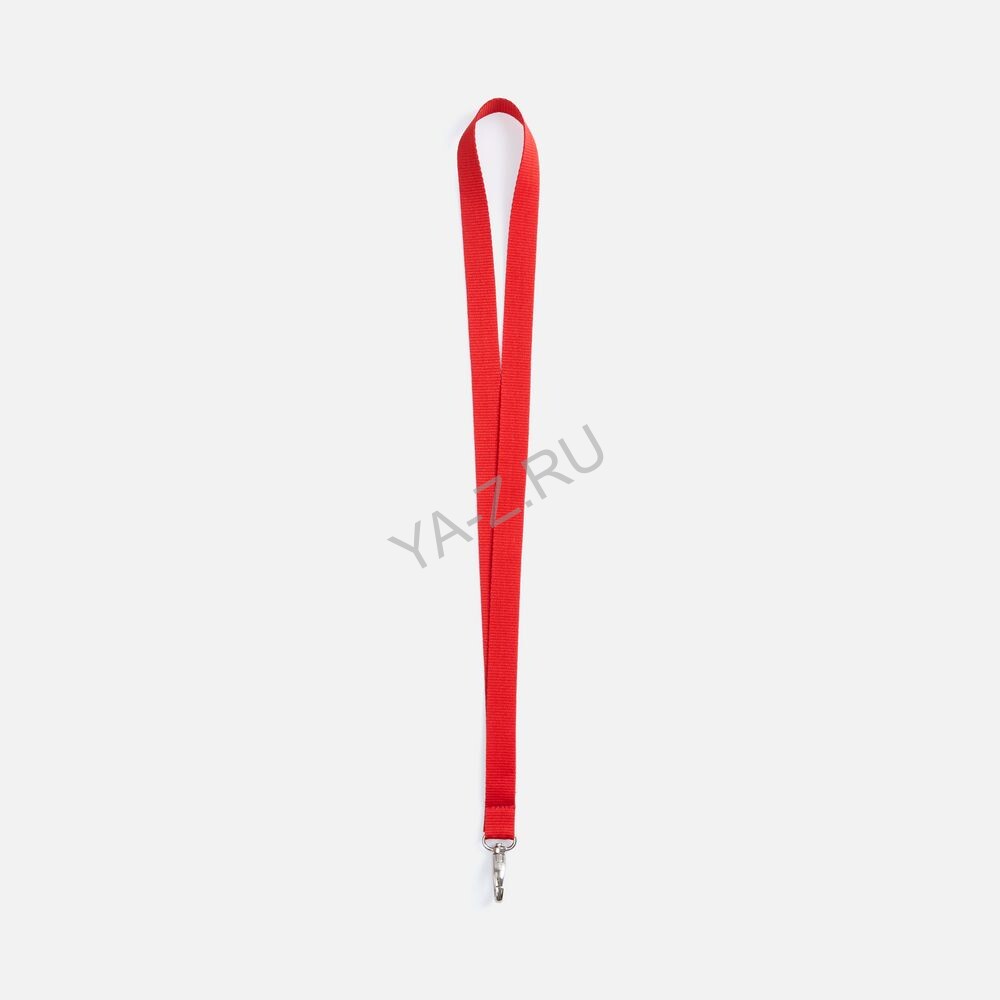 Лента для бейджа Pin, красная