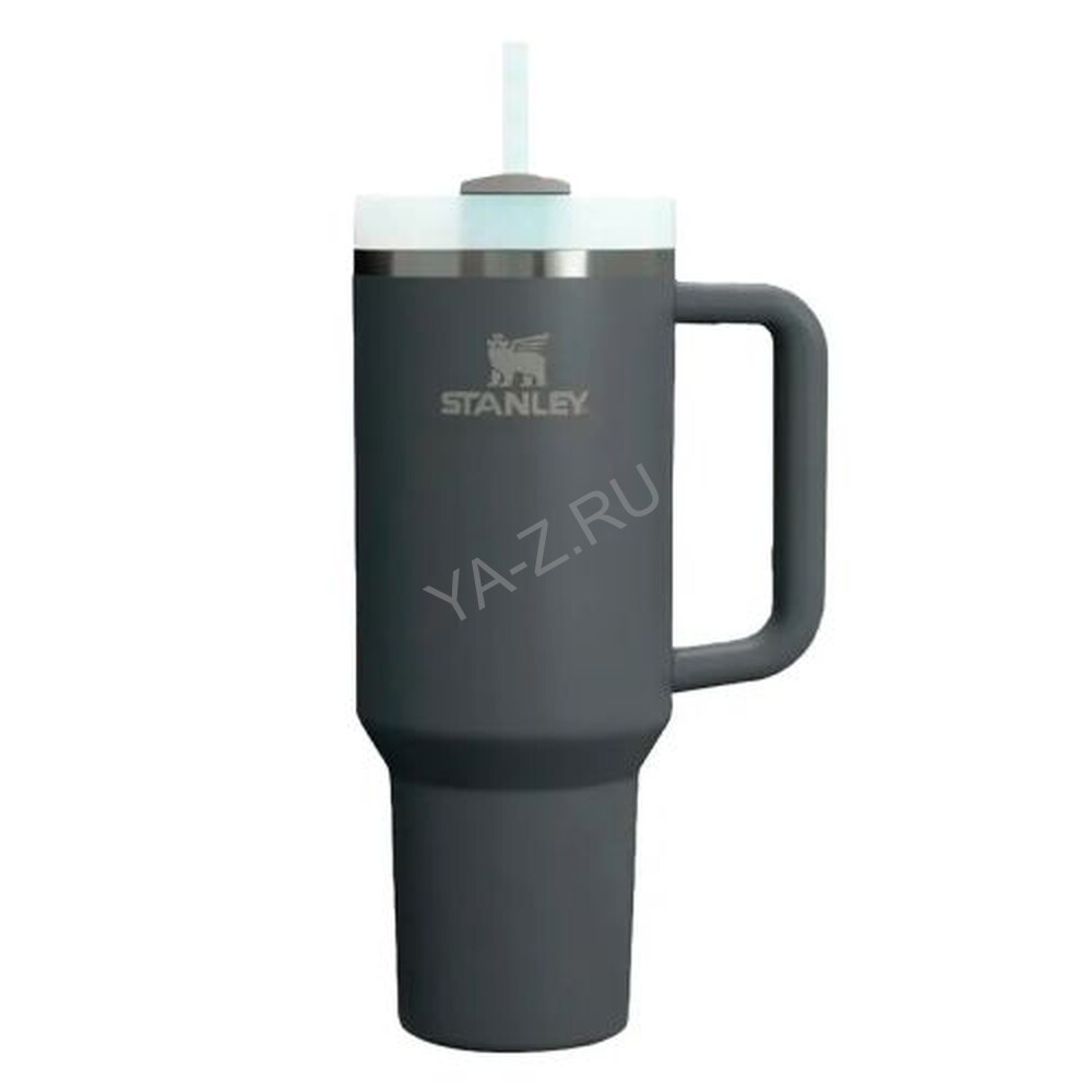 Термокружка Quencher H2.0 1180 с трубочкой, серая