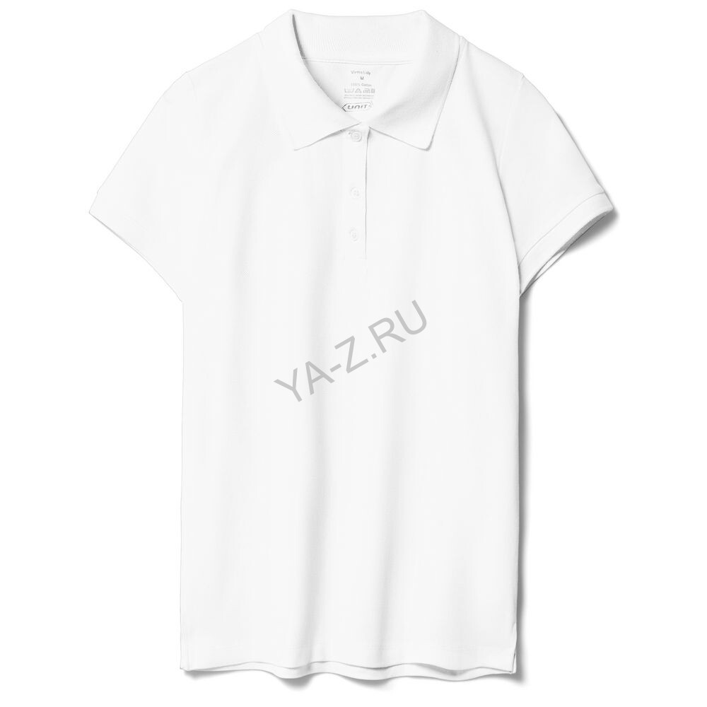 Рубашка поло женская Virma lady, белая, размер S
