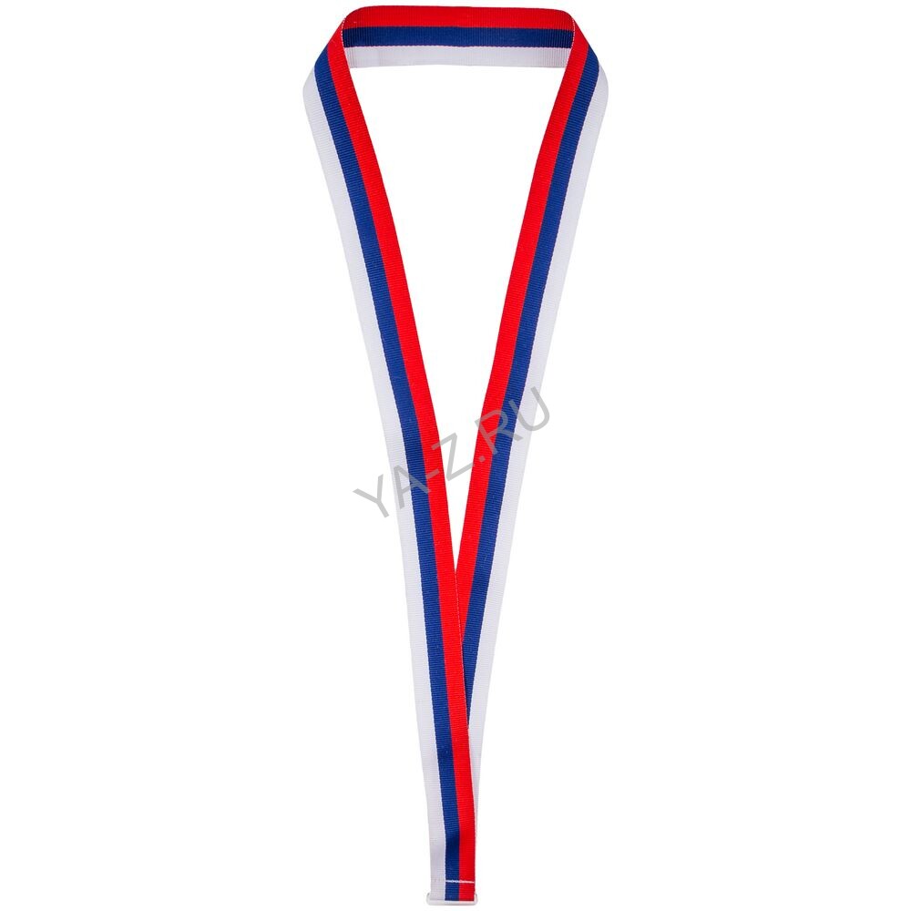 Лента для медали с пряжкой Ribbon, триколор