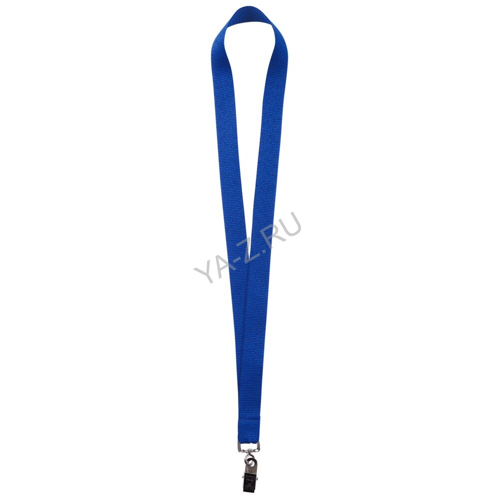 Лента для бейджа Neckband, синяя