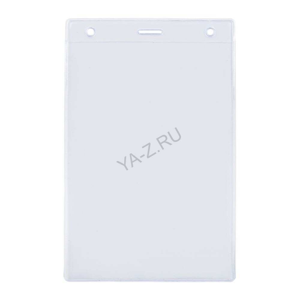Карман для бейджа Lucid, вертикальный, из фактурного ПВХ