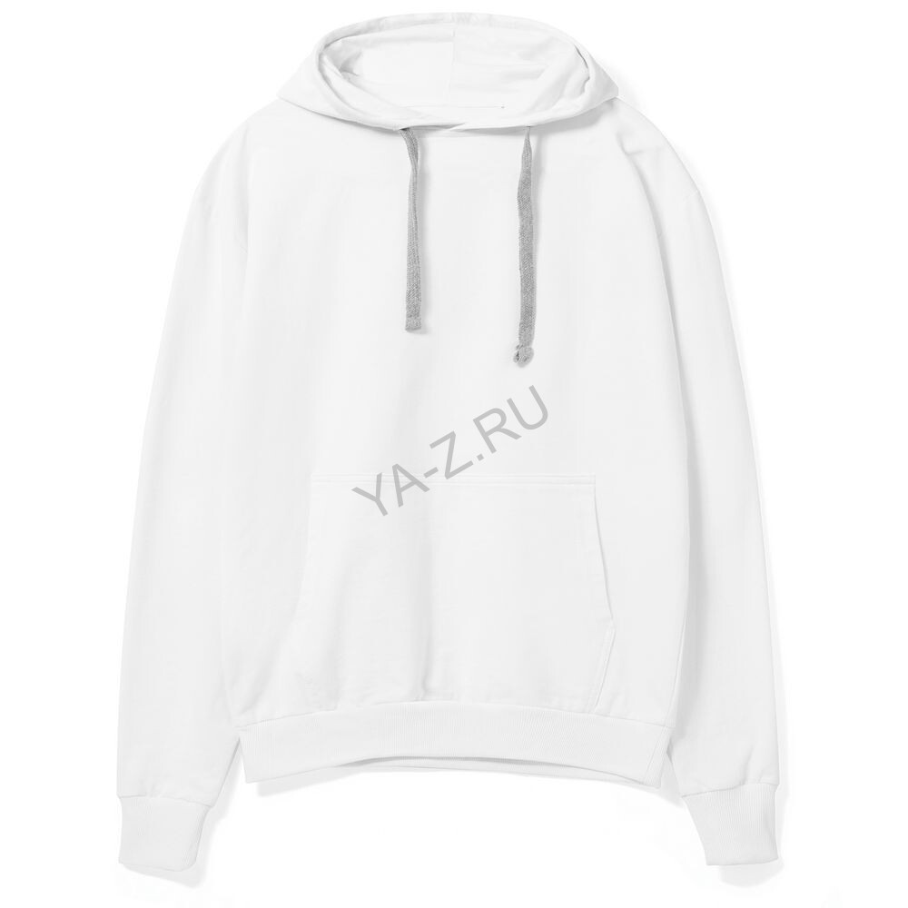 Толстовка с капюшоном Kirenga, белая (белоснежная), размер XXL