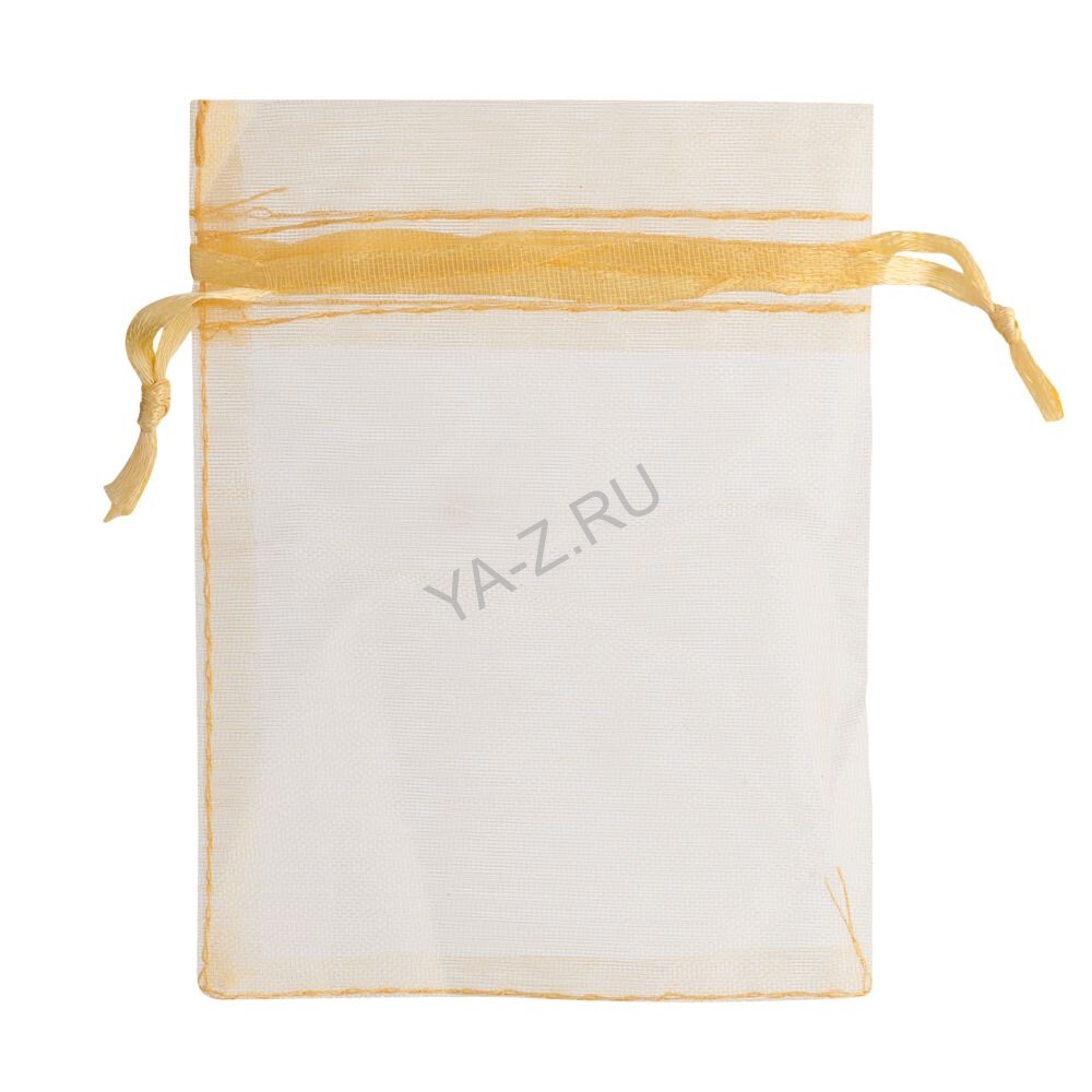 Мешочек подарочный Gauze, золотистый