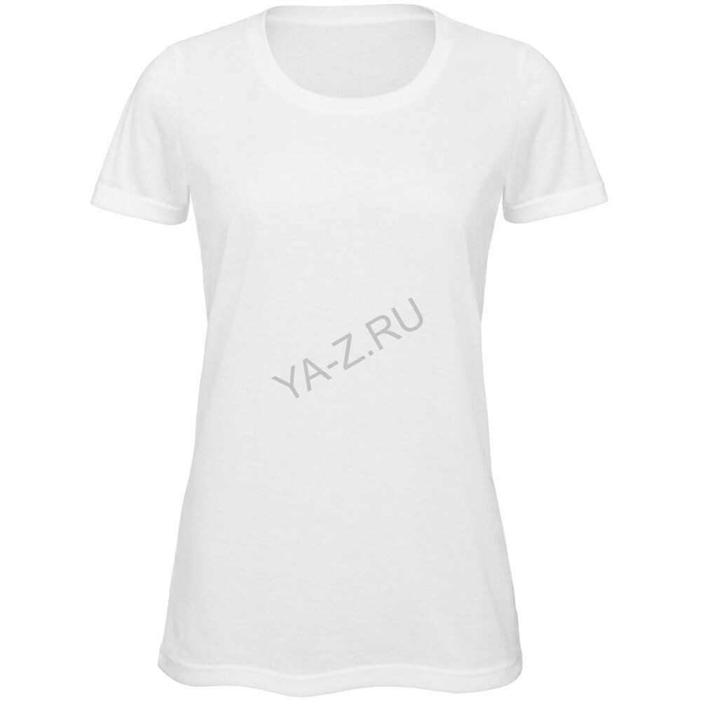 Футболка женская Sublimation белая, размер XXL