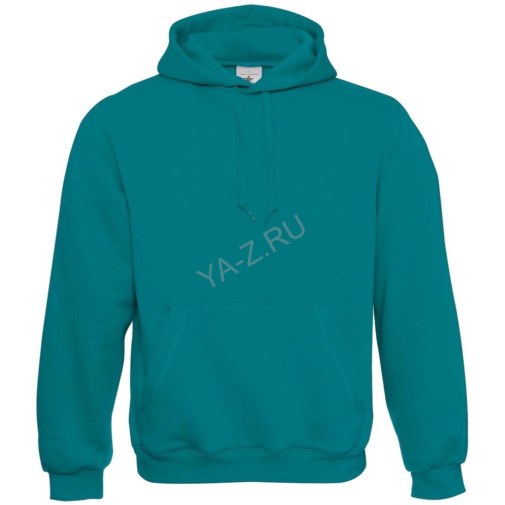 Толстовка Hooded темно-бирюзовая, размер XXS