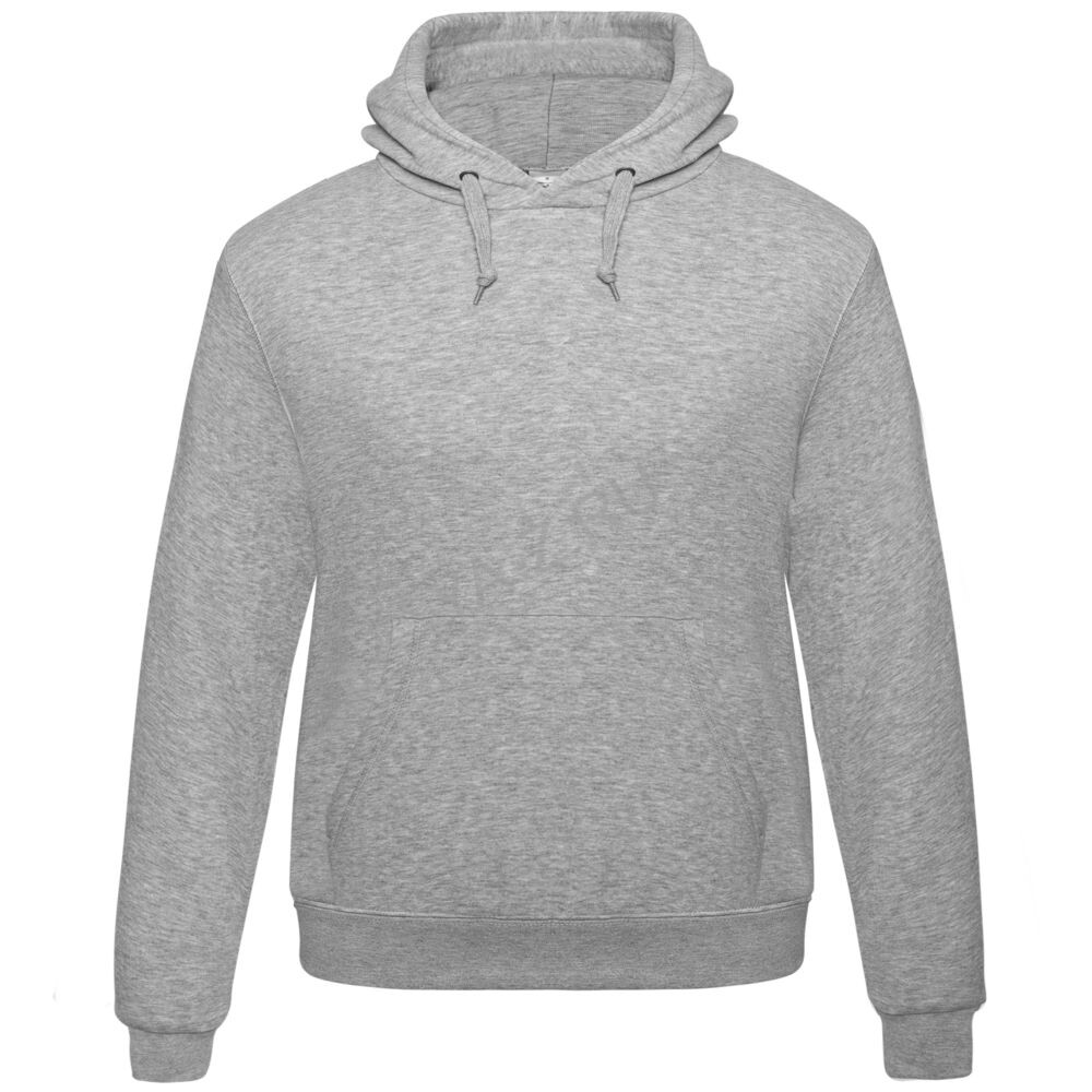 Толстовка Hooded серый меланж, размер S