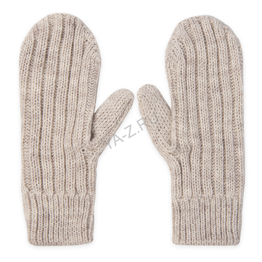 Варежки вязаные НАСВЯЗИ© шерсть/акрил