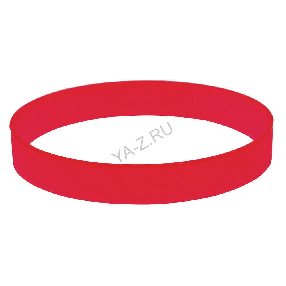 Браслет силиконовый FEST; 20 x 1,2 x 0,2 см; красный; силикон