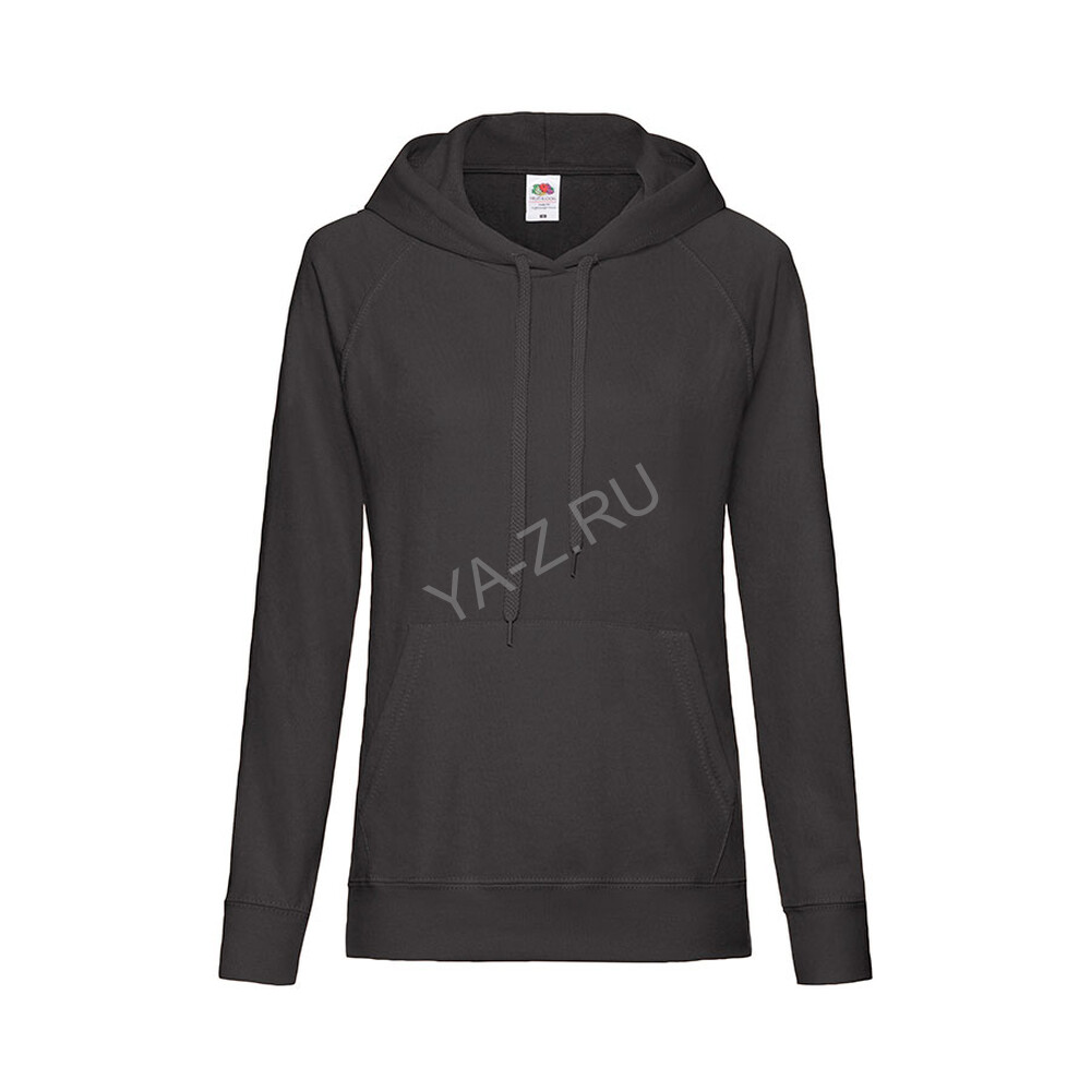 Толстовка женская без начеса LIGHTWEIGH HOODED SWEAT 240