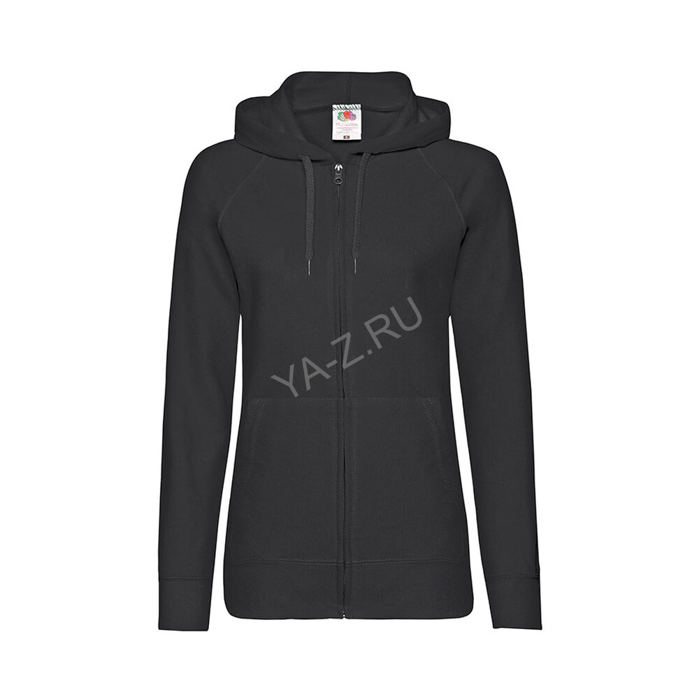 Толстовка женская без начеса LADIES LIGHTWEIGHT HOODED SWEAT 240