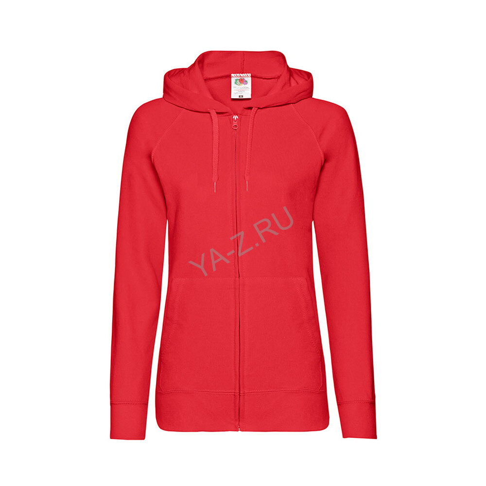Толстовка женская без начеса LADIES LIGHTWEIGHT HOODED SWEAT 240