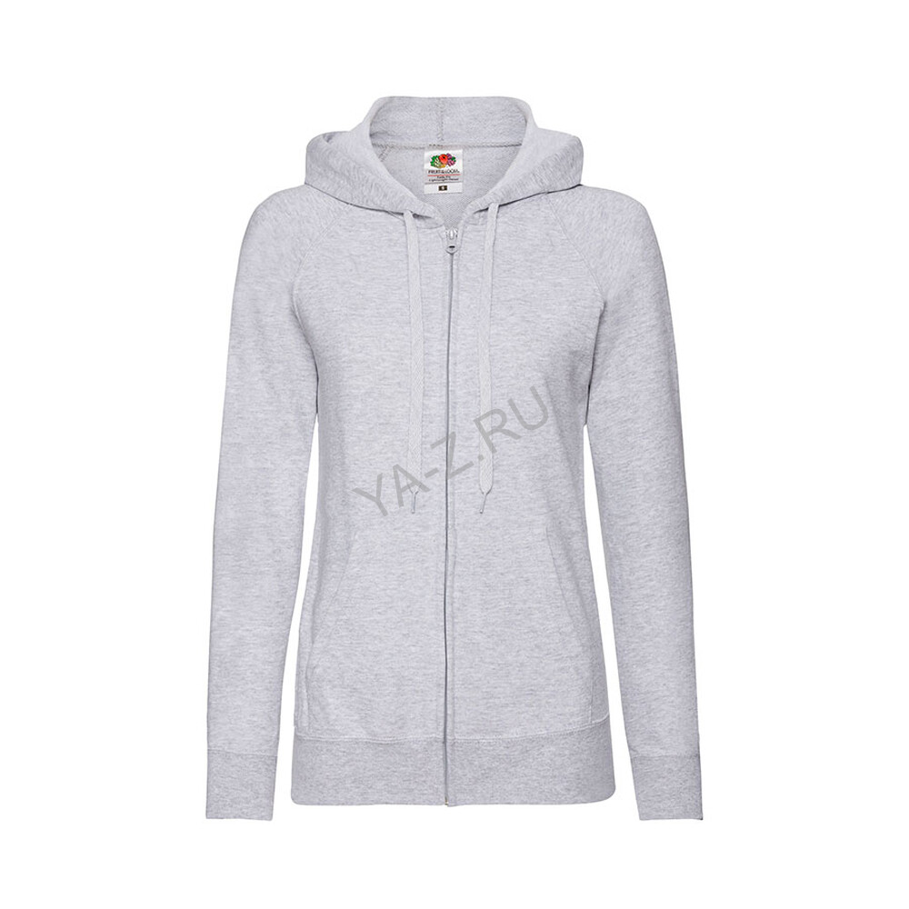 Толстовка женская без начеса LADIES LIGHTWEIGHT HOODED SWEAT 240