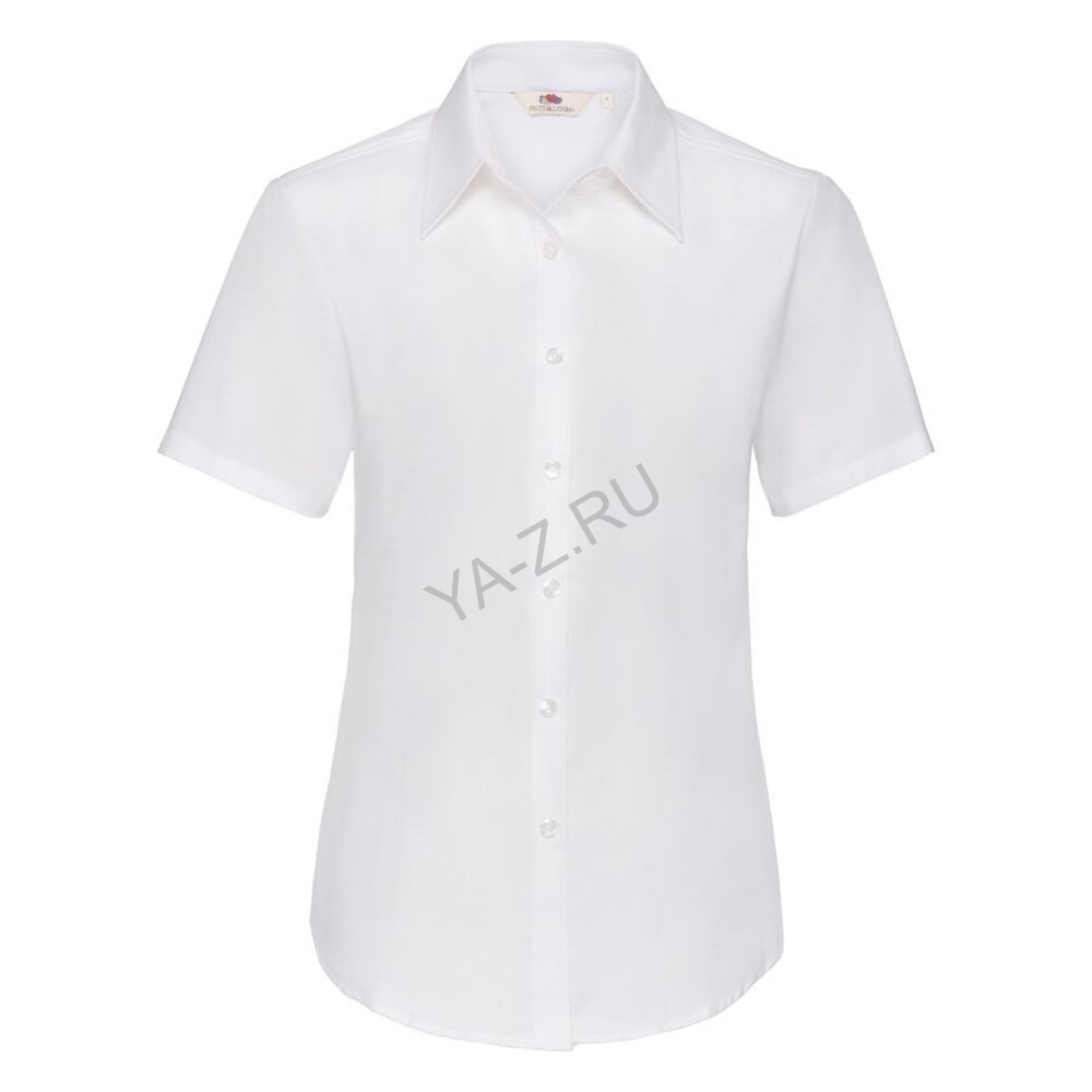 Рубашка женская SHORT SLEEVE OXFORD SHIRT LADY-FIT 130